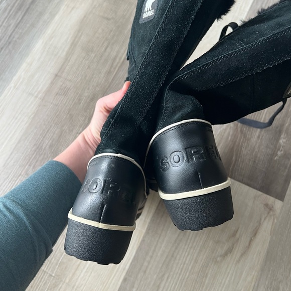 Sorel Tivoli High II Boots Black size 7 - Picture 3 of 10